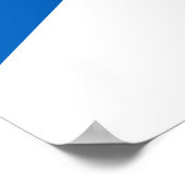 スコットランド国旗、サルタイヤ国旗、アンドリューのクロス ポスター (角)