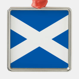 スコットランド国旗（サルタイヤ） （スコットランド国旗） メタルオーナメント
