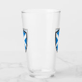 スコットランド国旗 タンブラーグラス (左)