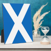 スコットランド国旗 フォトプラーク (側面)