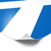 スコットランド国旗 フォトプリント            (角)