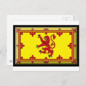 スコットランド国旗 ポストカード (正面/裏面)