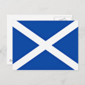 スコットランド国旗 ポストカード (正面/裏面)