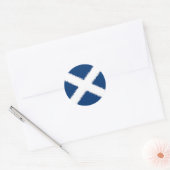 スコットランド国旗 ラウンドシール (封筒)