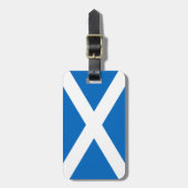 スコットランド国旗 ラゲッジタグ (正面縦)