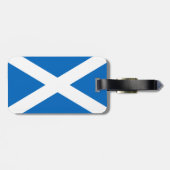 スコットランド国旗 ラゲッジタグ (裏面横)