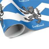 スコットランド国旗、激しい&ギフトスコットランド/スポーツファン ラッピングペーパー (ロールコーナー)