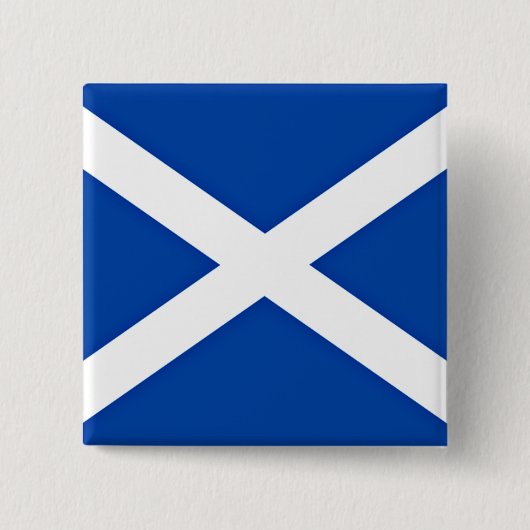 スコットランド国旗 缶バッジ (正面)