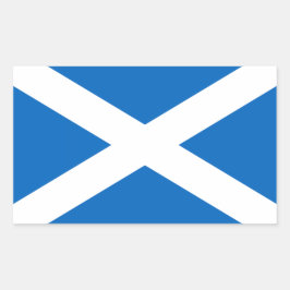 スコットランド国旗 長方形シール