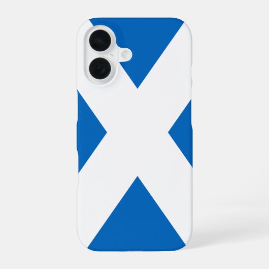 スコットランド国旗 iPhone 16ケース (裏面)