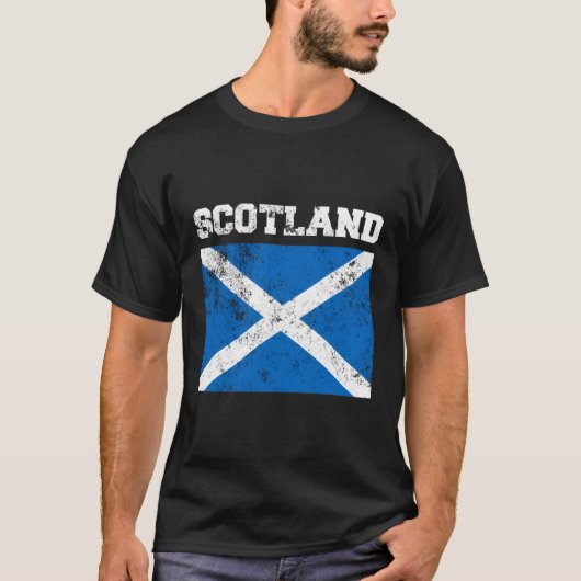 スコットランド国旗 Tシャツ (正面)
