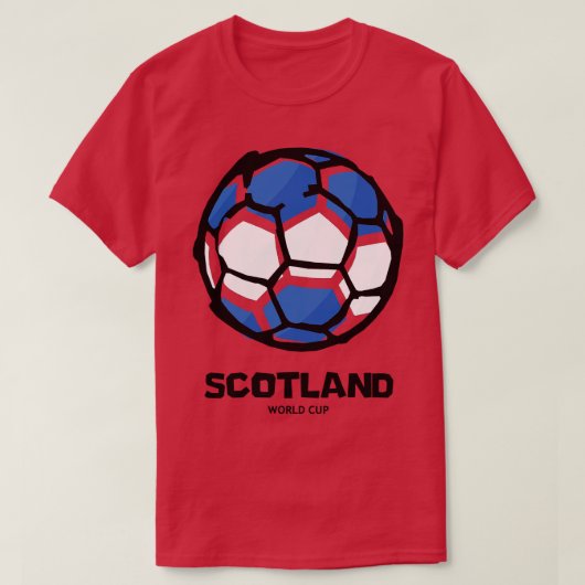 スコットランド国旗 Tシャツ (デザイン正面)