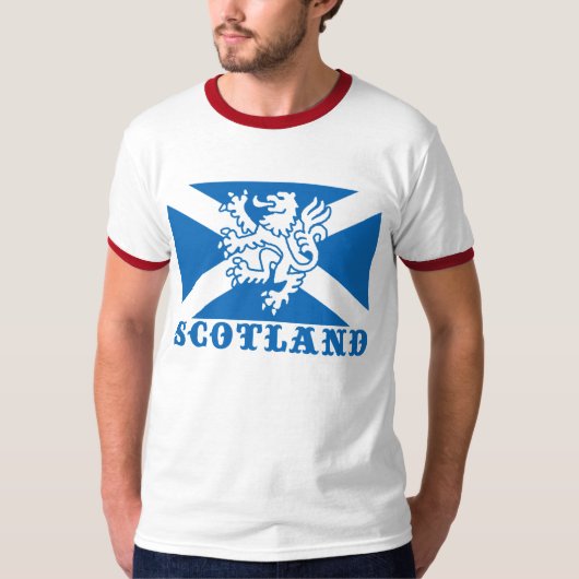 スコットランド国旗 Tシャツ (正面)