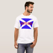 スコットランド国旗。T-シャツ Tシャツ (正面フル)