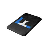 スコットランド国旗bmcntにオーバーレイされたFモノグラム バスマット (アングル)