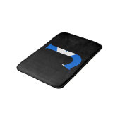 スコットランド国旗bmcntにJモノグラム バスマット (アングル)