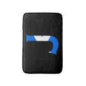 スコットランド国旗bmcntにJモノグラム バスマット (正面縦)