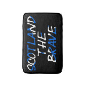 スコットランド国旗bmcntの勇敢なスコットランド バスマット (正面縦)