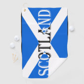 スコットランド国旗gtcnで反転 ゴルフタオル (インサイチュ)