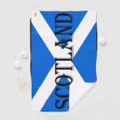 スコットランド国旗gtcntのスコットランド ゴルフタオル (インサイチュ)