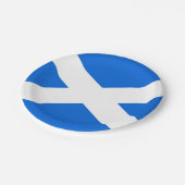 スコットランド国旗ppt ペーパープレート (アングル)