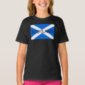 スコットランド国旗Scotland gccnt Tシャツ (正面)