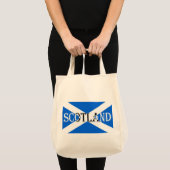 スコットランド国旗Scotland inverted gtcnt トートバッグ (正面(商品))