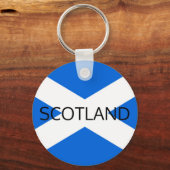 スコットランド国旗Scotland kccn キーホルダー (正面)