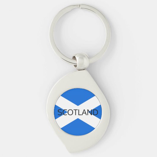 スコットランド国旗Scotland kccnt キーホルダー (正面)