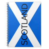 スコットランド国旗Scotland nbcnt ノートブック (正面)