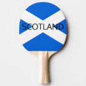 スコットランド国旗Scotland ppcnt 卓球ラケット (裏面)
