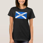 スコットランド国旗Scotland wccnt Tシャツ (正面)