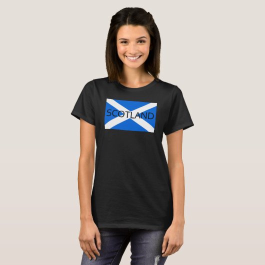 スコットランド国旗Scotland wccnt Tシャツ (正面フル)