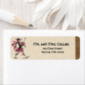 スコットランド女性ラベル ラベル (インサイチュ)