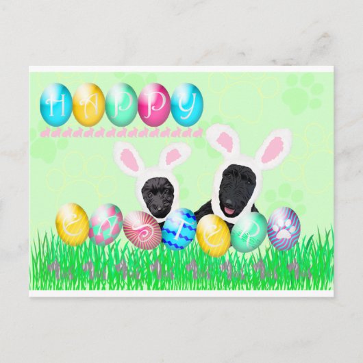 スコットランド復活祭 シーズンポストカード (正面)