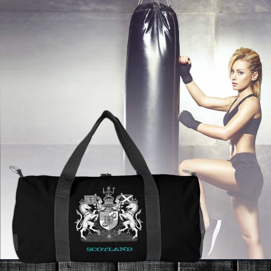 スコットランド旅行バッグ、スコットランドの紋章/旗 ダッフルバッグ