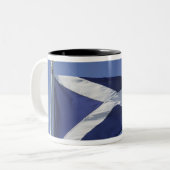 スコットランド旗 ツートーンマグカップ (正面左)