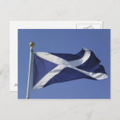 スコットランド旗 ポストカード (正面/裏面)