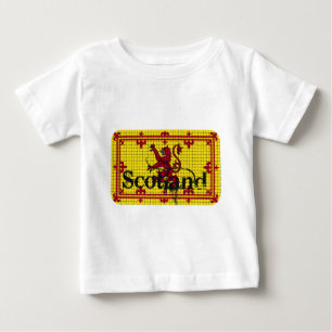 スコットランド標準国旗 ベビーTシャツ