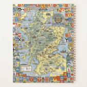 スコットランド歴史地図 プランナー手帳 (裏面)