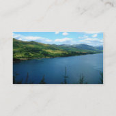 スコットランド湖の名刺 名刺 (裏面)
