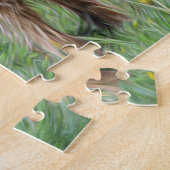 スコットランド牛写真 ジグソーパズル (側面)