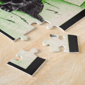 スコットランド犬の特別引き渡し ジグソーパズル (側面)