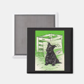 スコットランド犬の特別引き渡し マグネット (正面/裏面)