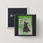 スコットランド犬の特別引き渡し 缶バッジ (正面&裏面)