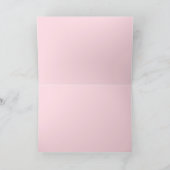 スコットランド犬ライトピンクとブラックサンキューカード サンキューカード (内部)