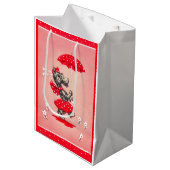 スコットランド犬運婦人の傘 ミディアムペーパーバッグ (正面アングル)