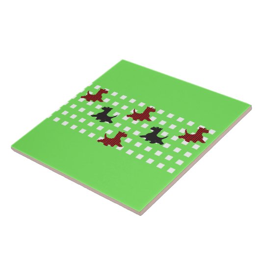 スコットランド犬 タイル (側面)