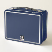 スコットランド犬 メタルランチボックス (裏面)