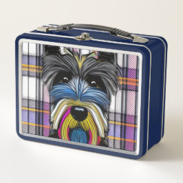 スコットランド犬 メタルランチボックス